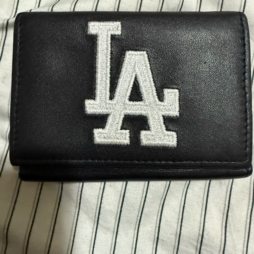 Black Wallet with LA Logo